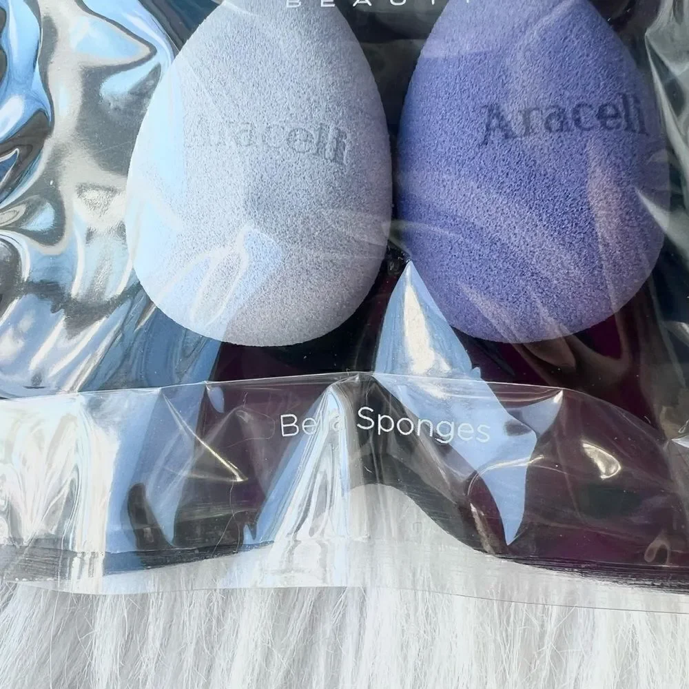 Bella Sponge Two Pack by Araceli Beauty, Makeup Blender Set New in Package